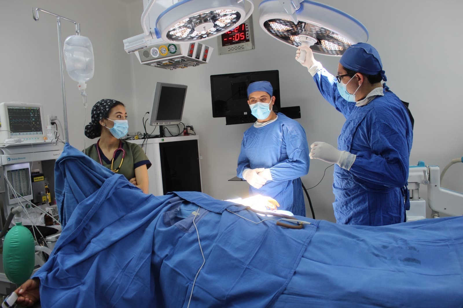 Instalación Hospital San Pío 8