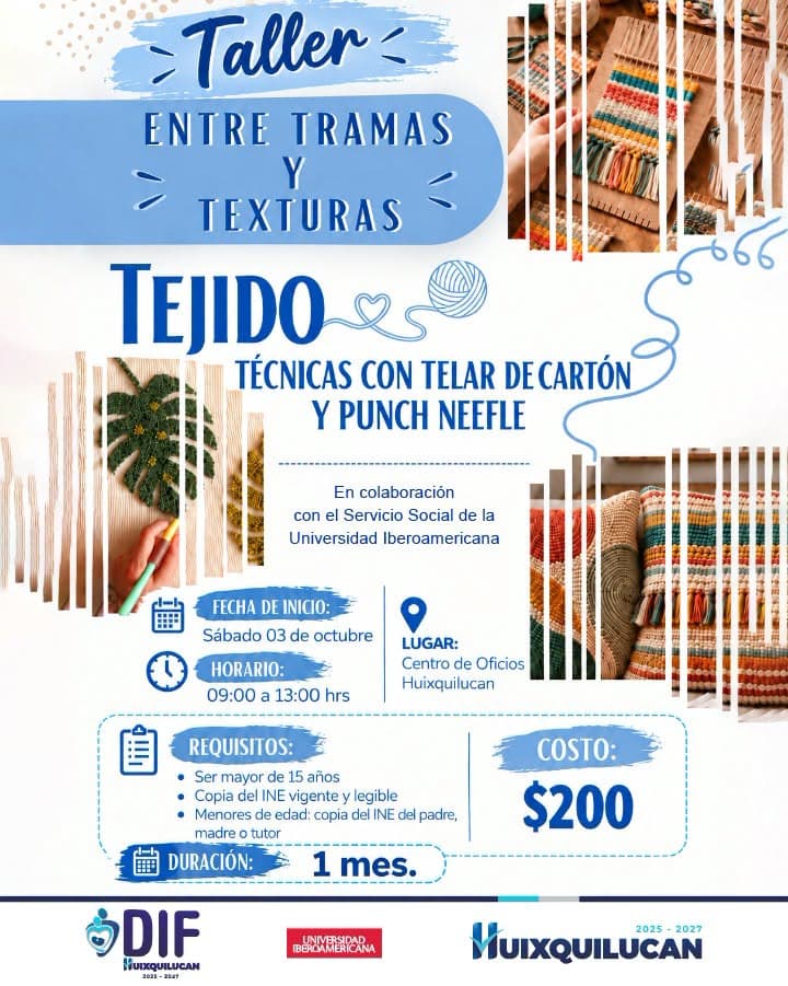 Taller Entre Tramas y Texturas: Tejido
