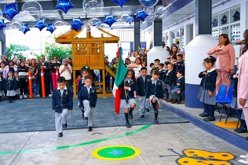 Clausura de curso en Jardín de Niños