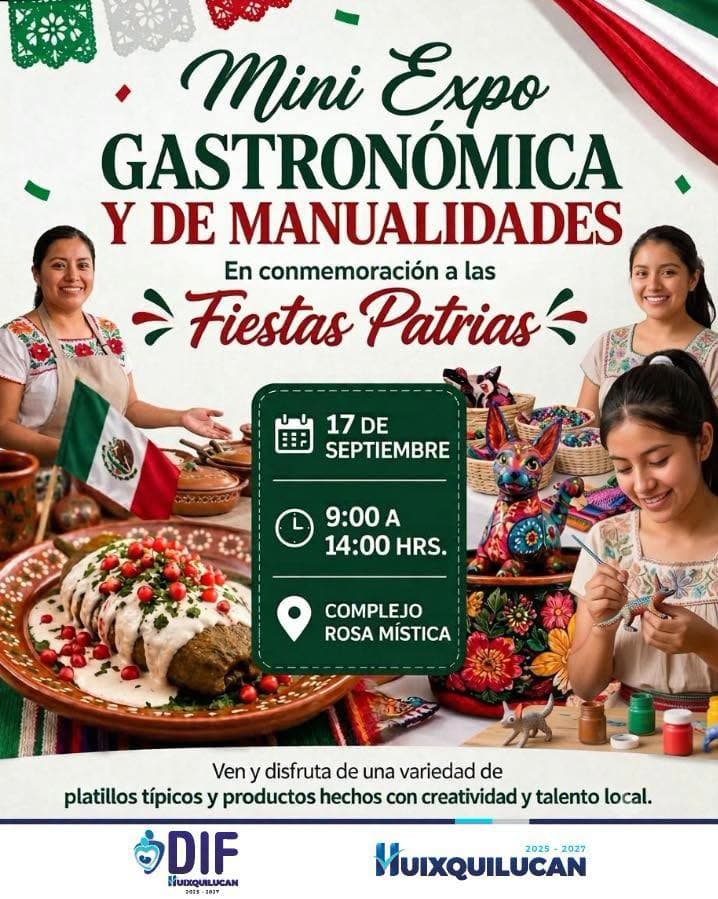 Mini Expo Gastronómica y de Manualidades
