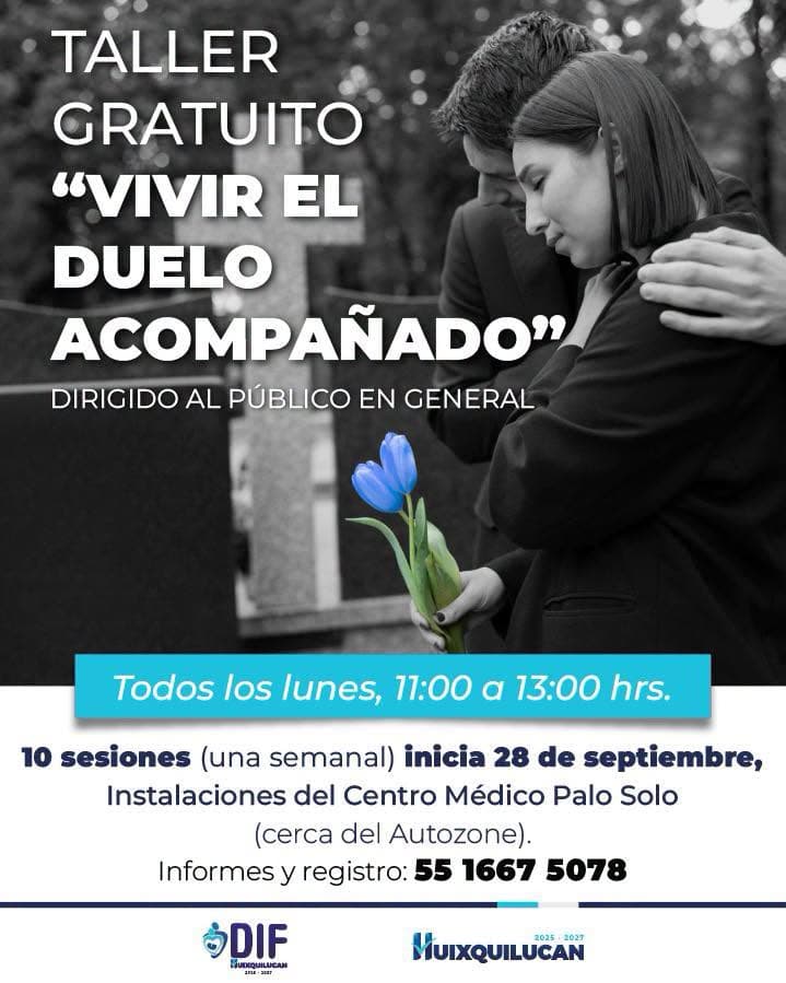 Taller gratuito "Vivir el duelo acompañado"