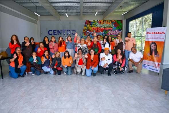 DIF Huixquilucan realizó taller 'De la raíz a la acción colectiva' por el Día Naranja
