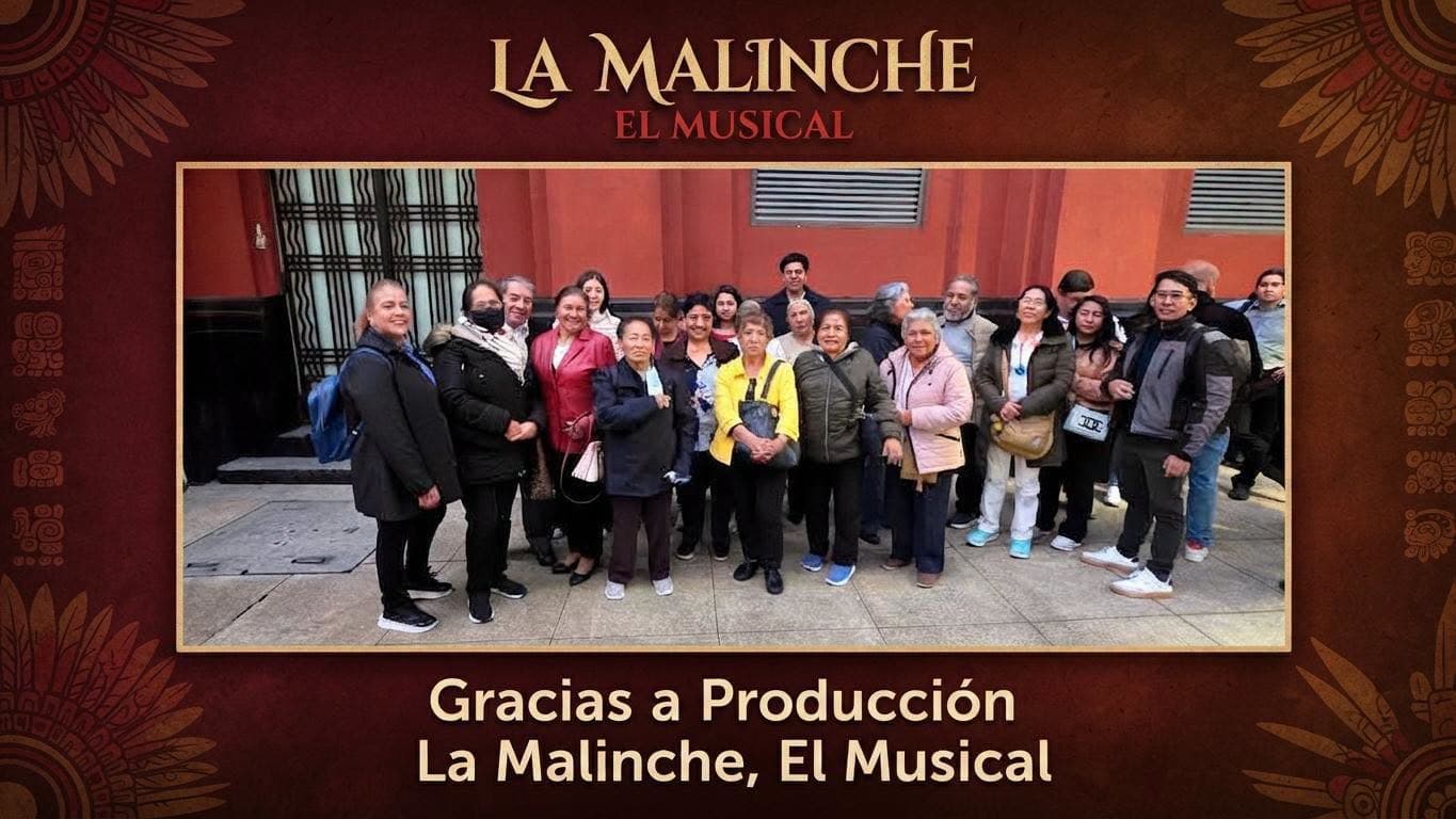 Vecinos disfrutan de La Malinche, El Musical, en Santiago y San Fernando