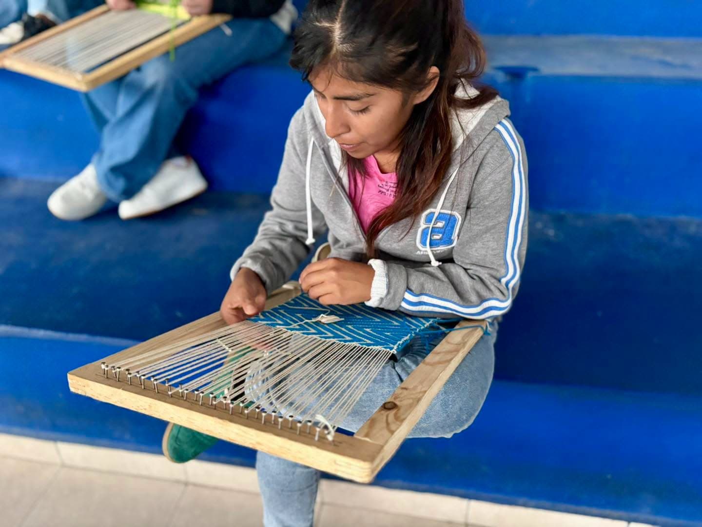 Taller de Textil en La Unidad y Santiago Yancuitlalpan