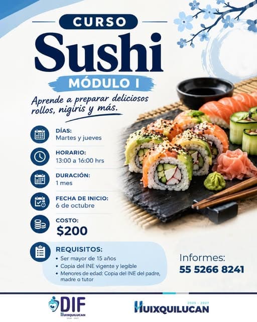 Curso de Sushi Módulo I