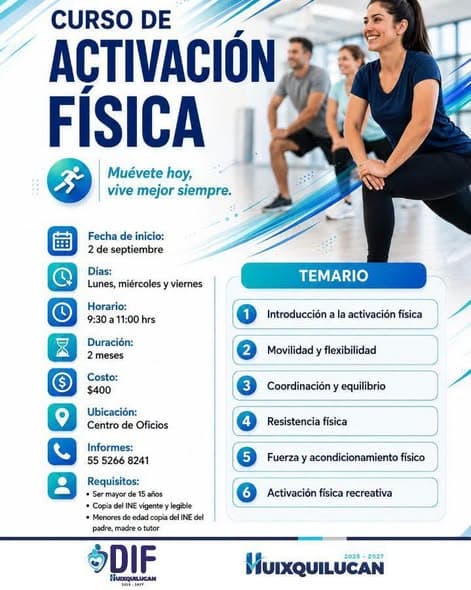 Inscripciones abiertas a cursos del Centro de Oficios DIF Huixquilucan