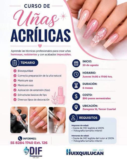 Curso de Uñas Acrílicas