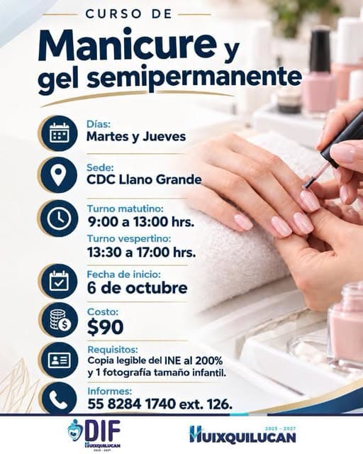 Curso de Manicure y Gel Semipermanente