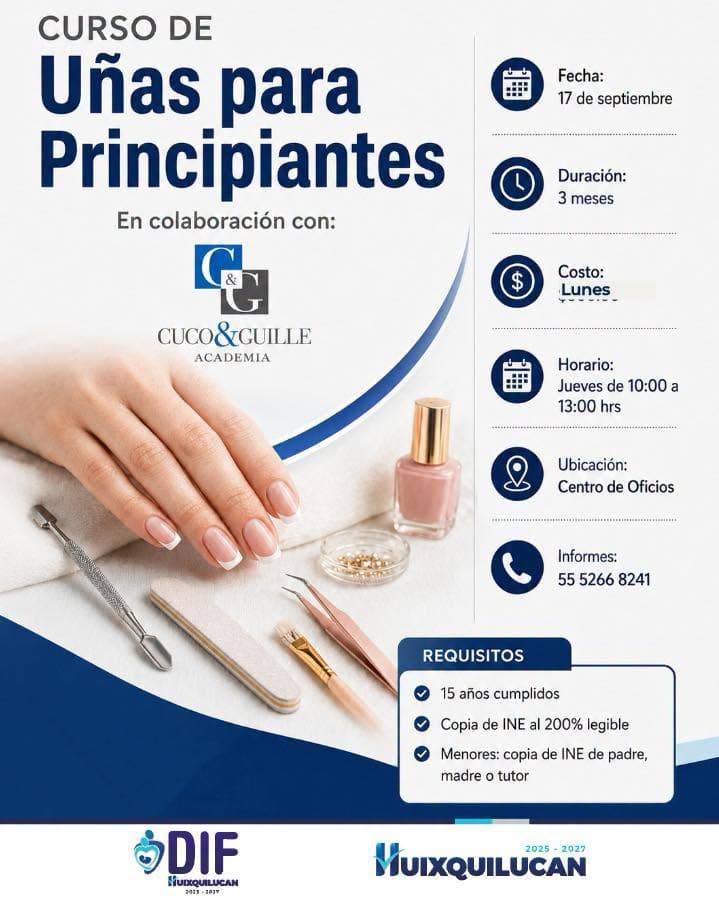 Curso de Uñas para Principiantes con Academia Cuco & Guille