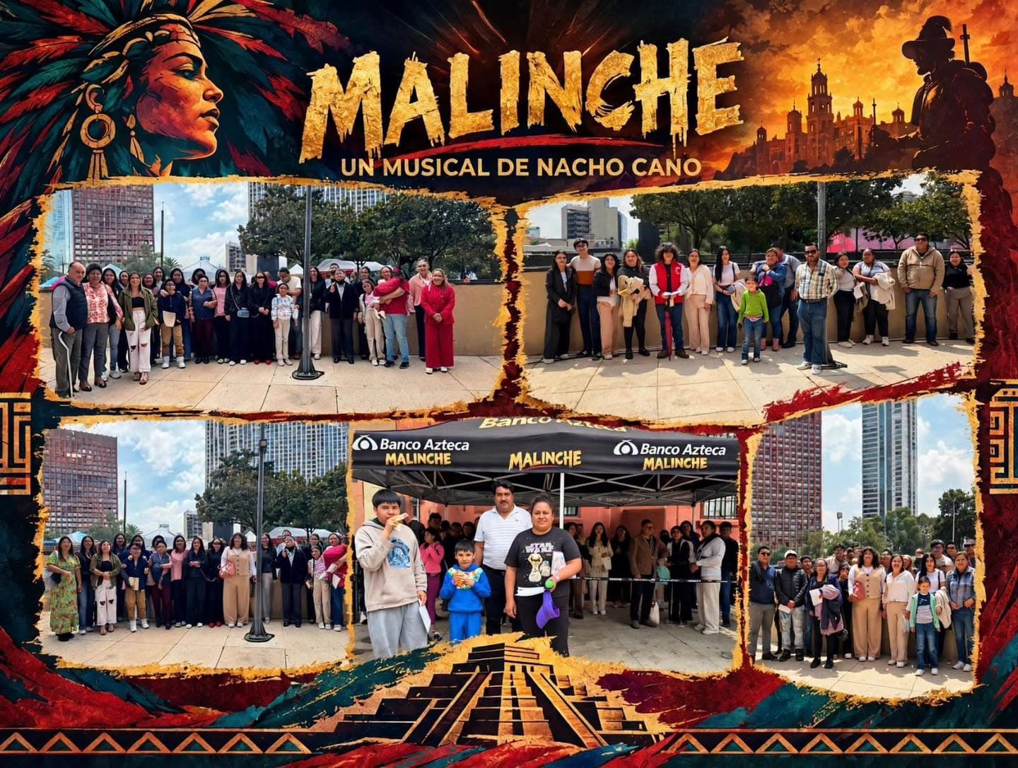 Alumnos del Bachillerato DIF Huixquilucan disfrutan del musical Malinche