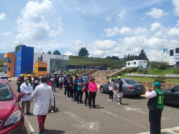 DIF Huixquilucan participa en el Simulacro Nacional 2026 de Protección Civil