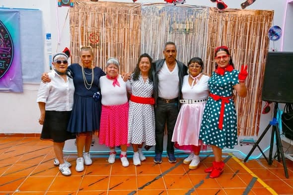 DIF Huixquilucan celebra convivencia con adultos mayores de San Fernando