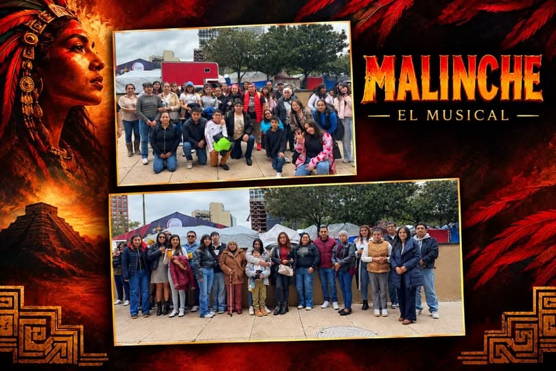 Vecinos de Huixquilucan disfrutan del musical Malinche gracias a alianza cultural