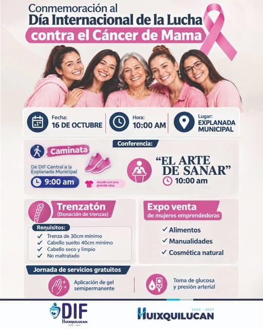 Jornada de Conmemoración del Día Internacional de la Lucha contra el Cáncer de Mama
