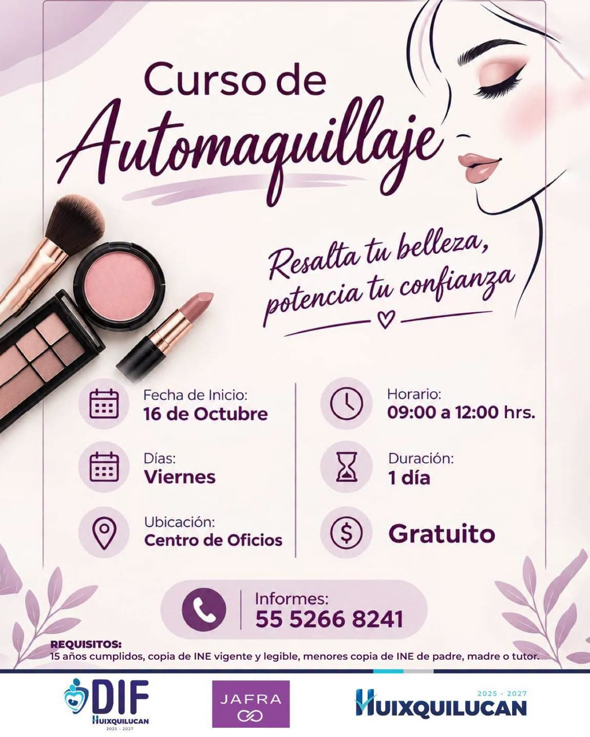 Curso de Automaquillaje con JAFRA