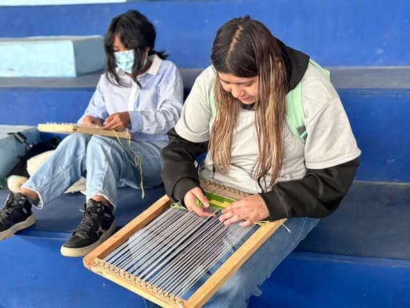 Taller de Textil en La Unidad y Santiago Yancuitlalpan