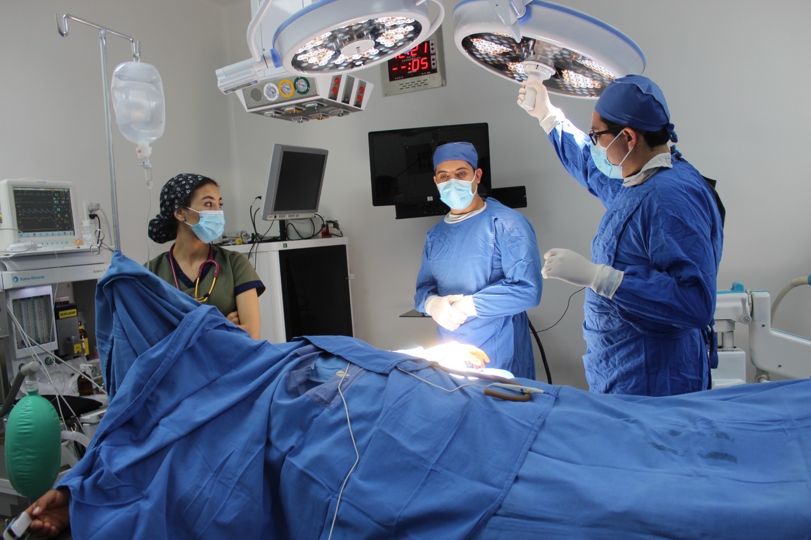 Instalación Hospital San Pío 8